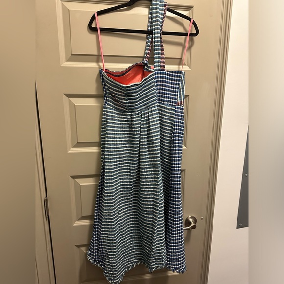 Anthropologie Maeve One Shoulder Midi Dress - Picture 4 of 8